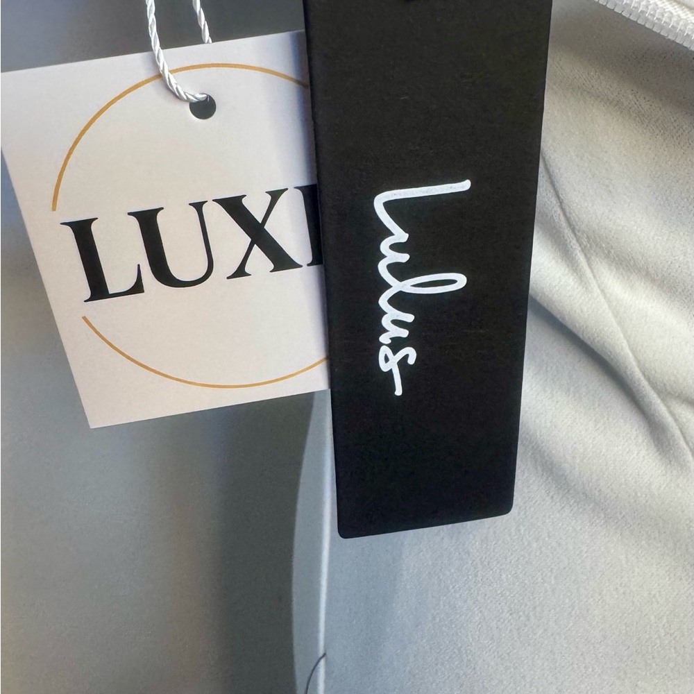 Lulu's Asymmetrical Classy White Mini Dress - Picture 9 of 10